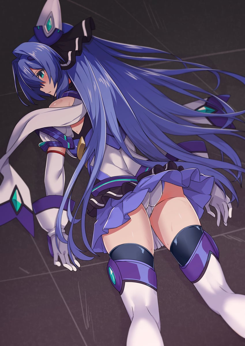 katsuragi marina and exs-tia (kouyoku senki exs-tia) drawn by goemon1110