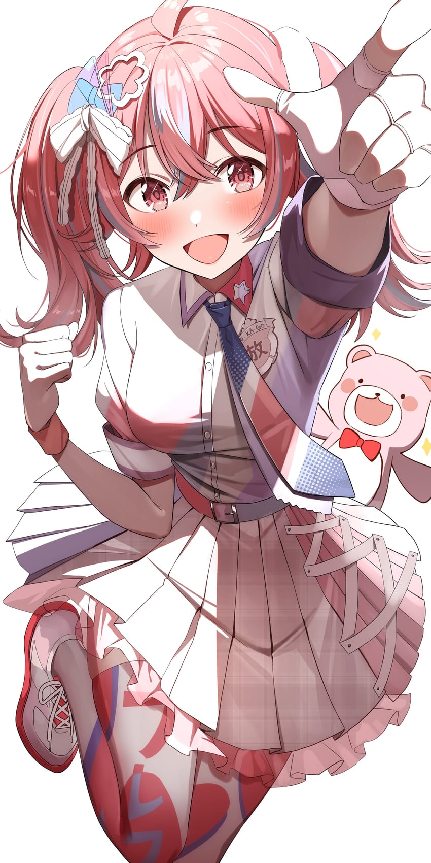 komiya kaho (idolmaster and 1 more) drawn by gawawawa