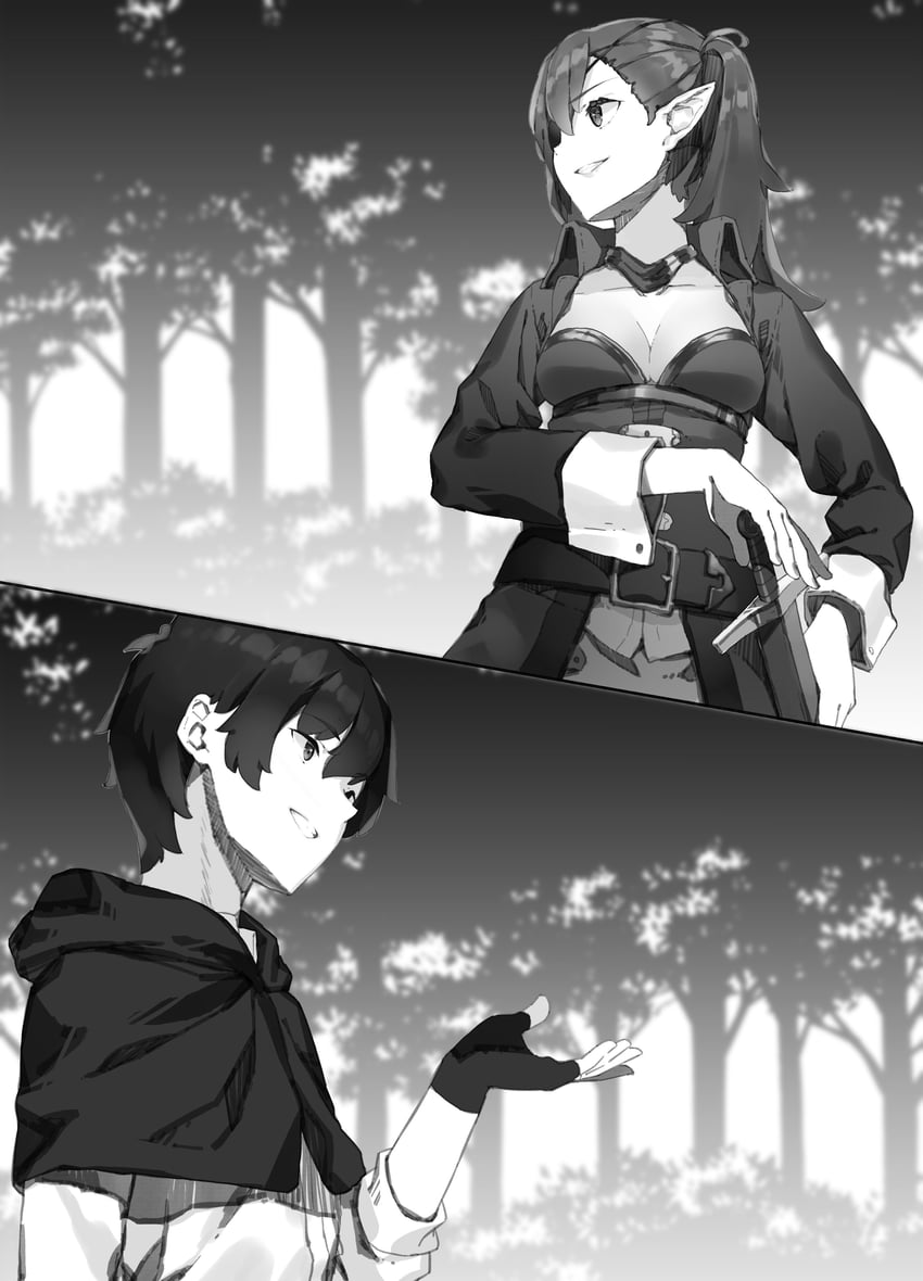 red (shin no nakama janai to yuusha no party wo oidasareta no de henkyou de slow life suru koto ni shimashita) drawn by yasumo_(kuusouorbital)
