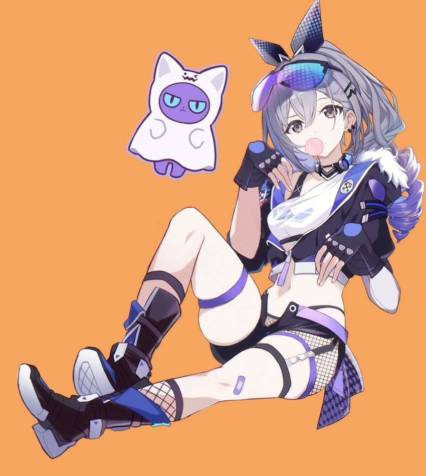 silver wolf (honkai and 1 more) drawn by saint_laurent_paris