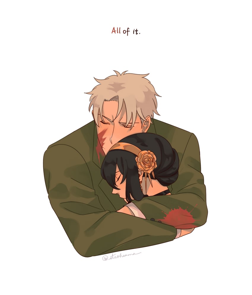 yor briar and twilight (spy x family and 1 more) drawn by steohsama