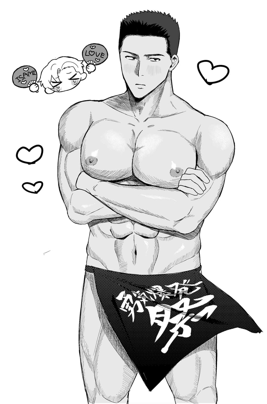 ao isami and lewis smith (yuuki bakuhatsu bang bravern) drawn by inuichan