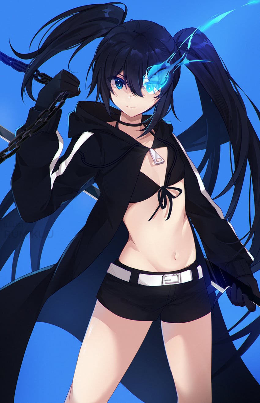 black rock shooter (black rock shooter) drawn by k-rumi
