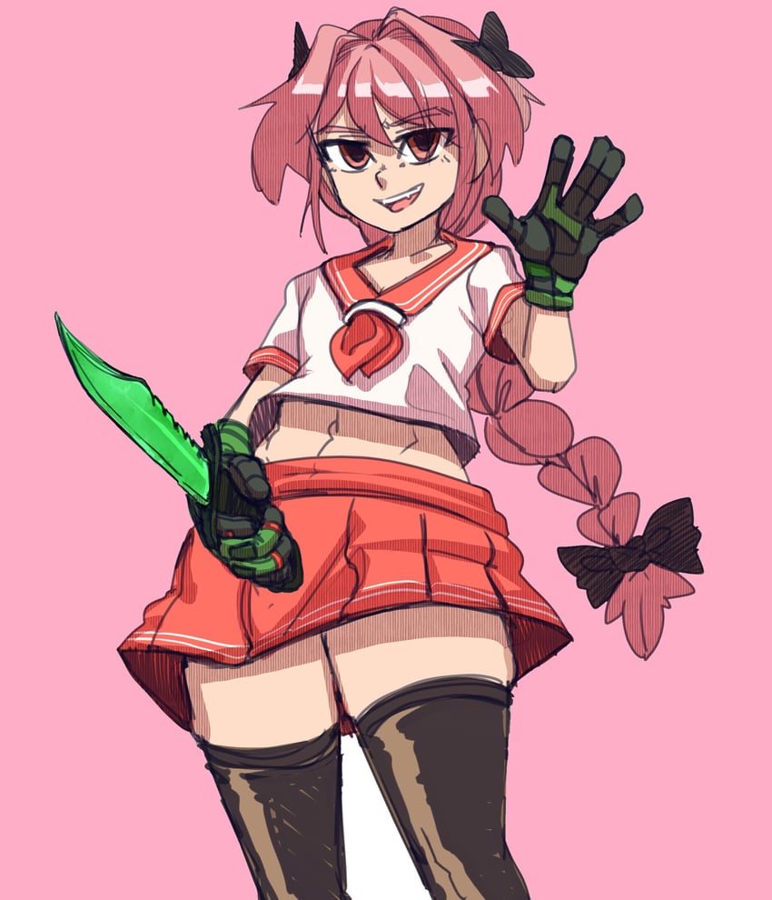 astolfo (fate and 2 more) drawn by hugo_(rushbordie)