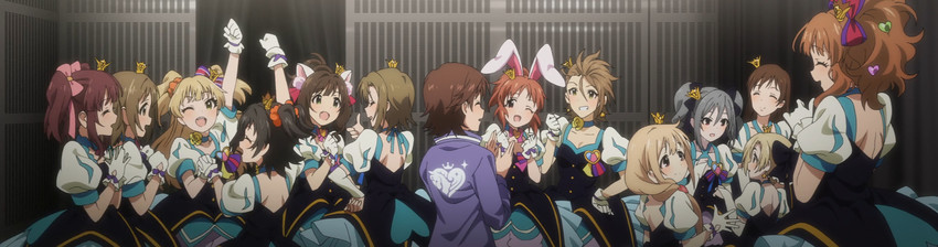 shirasaka koume, shimamura uzuki, kanzaki ranko, futaba anzu, nitta minami, and 10 more (idolmaster and 1 more)