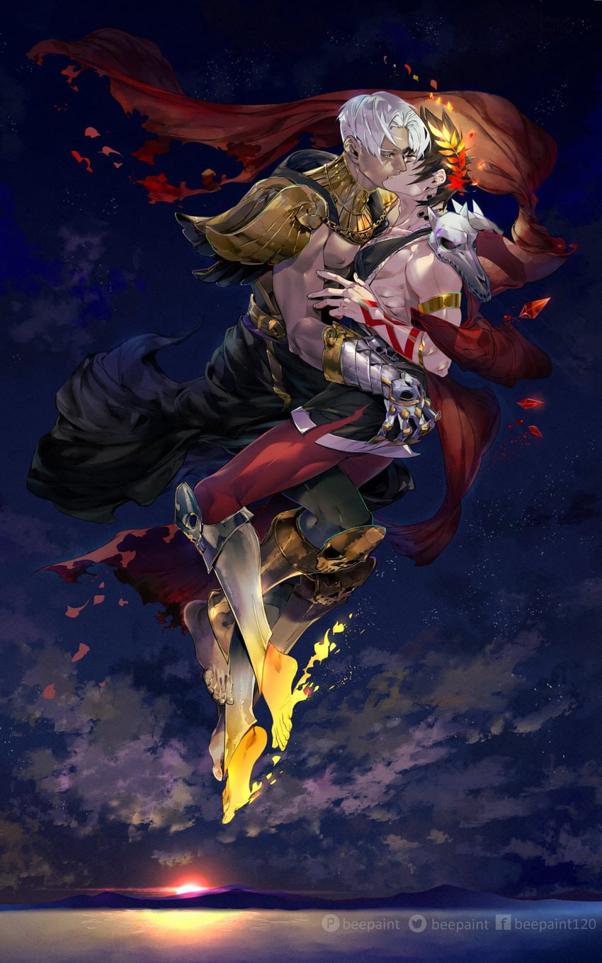 zagreus and thanatos (hades and 1 more) drawn by beepaint
