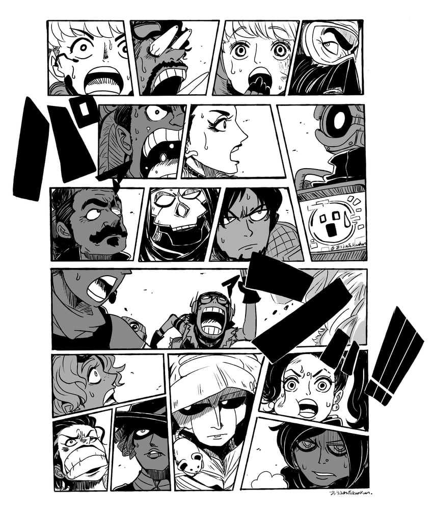 wattson, wraith, crypto, octane, valkyrie, and 16 more (one piece and 1 more) drawn by arihuretakunkun