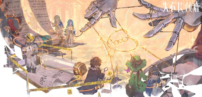 37, kakania, marcus, 6, lucy, and 4 more (reverse:1999) drawn by shixin_changjinglu