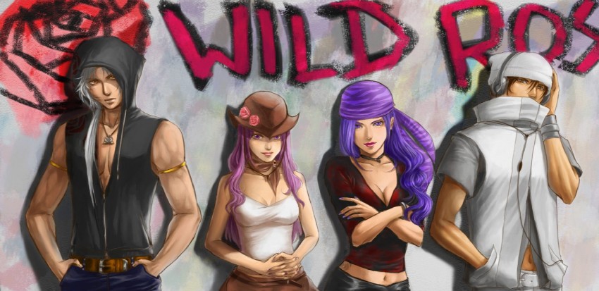 firion, minwu, maria, and reila (final fantasy and 1 more) drawn by leona_(hearsay142002)