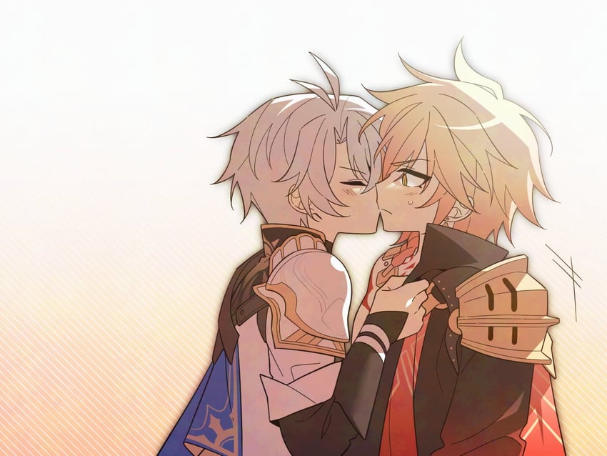 phainon and mydei (honkai and 1 more) drawn by gocheogja37862