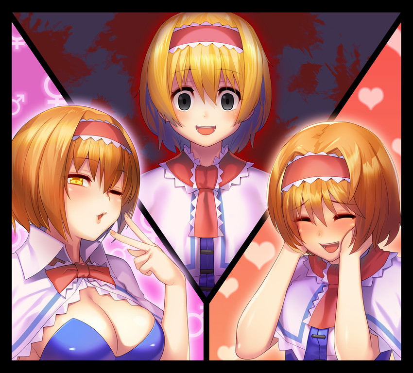 alice margatroid and hinase (touhou and 1 more) drawn by tarmo