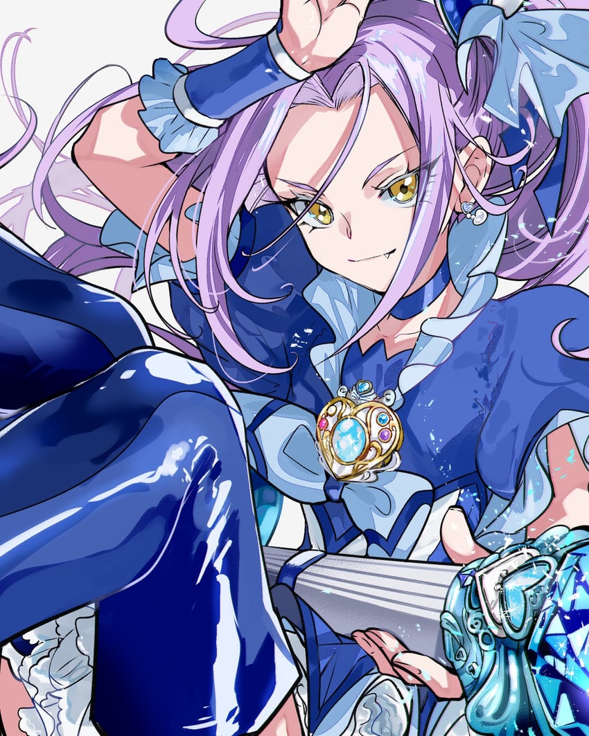 kurokawa eren and cure beat (precure and 1 more) drawn by asako_(itiba)