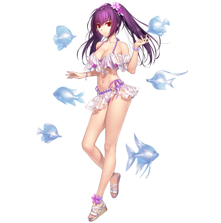 scathach and scathach skadi (fate and 1 more) drawn by koyama_hirokazu