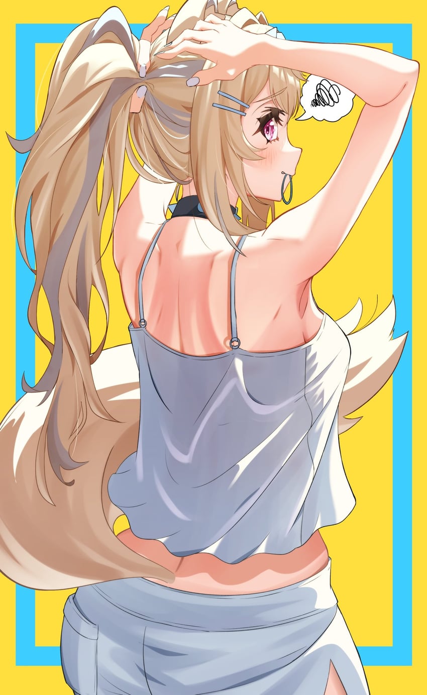 fuwawa abyssgard (hololive and 1 more) drawn by harutyansann