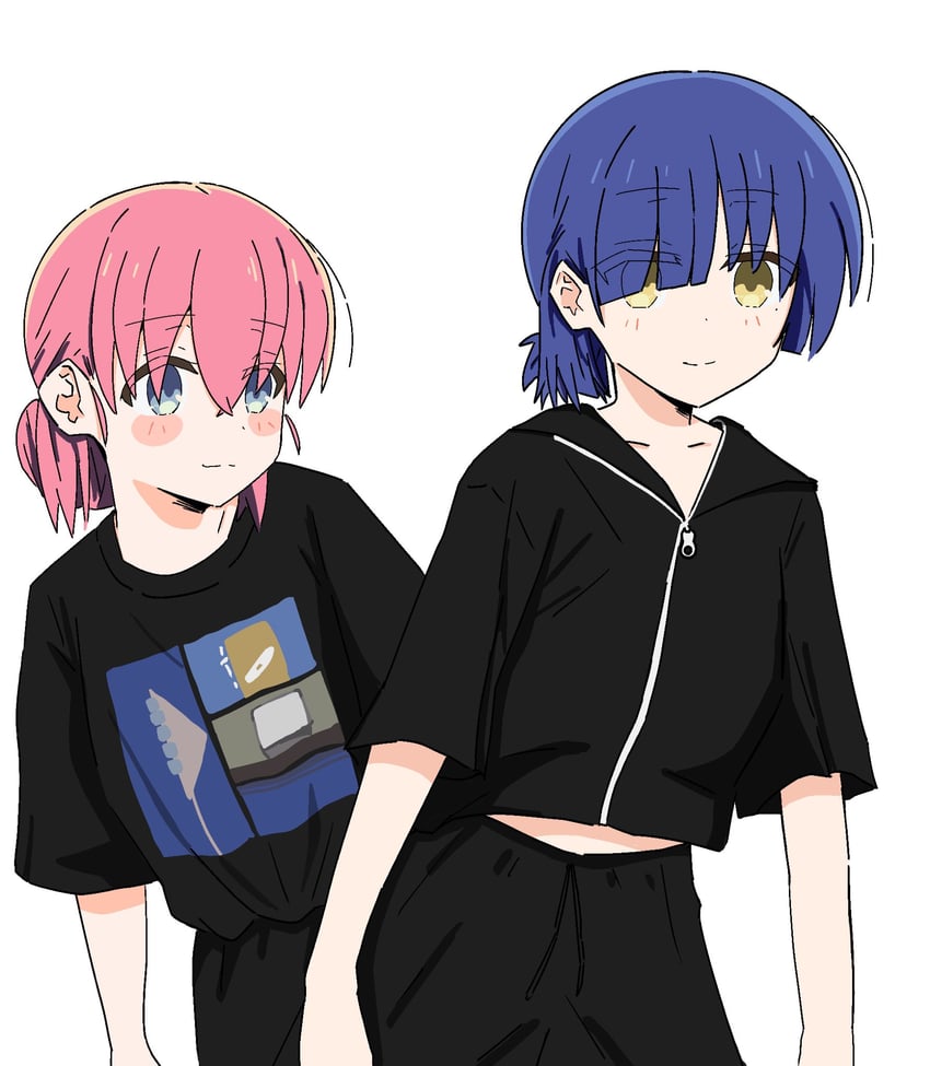 gotoh hitori, yamada ryo, morino mamo, and osanai karin (bocchi the rock! and 1 more) drawn by nekokko_neko