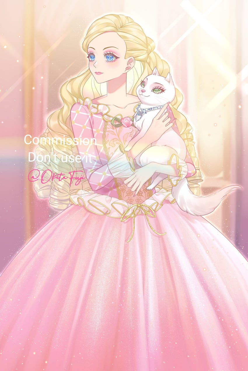 barbie and anneliese (barbie and 1 more) drawn by okitafuji