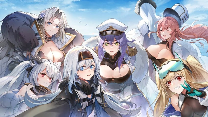kronshtadt, kiev, volga, bon homme richard, arkhangelsk, and 1 more (azur lane)