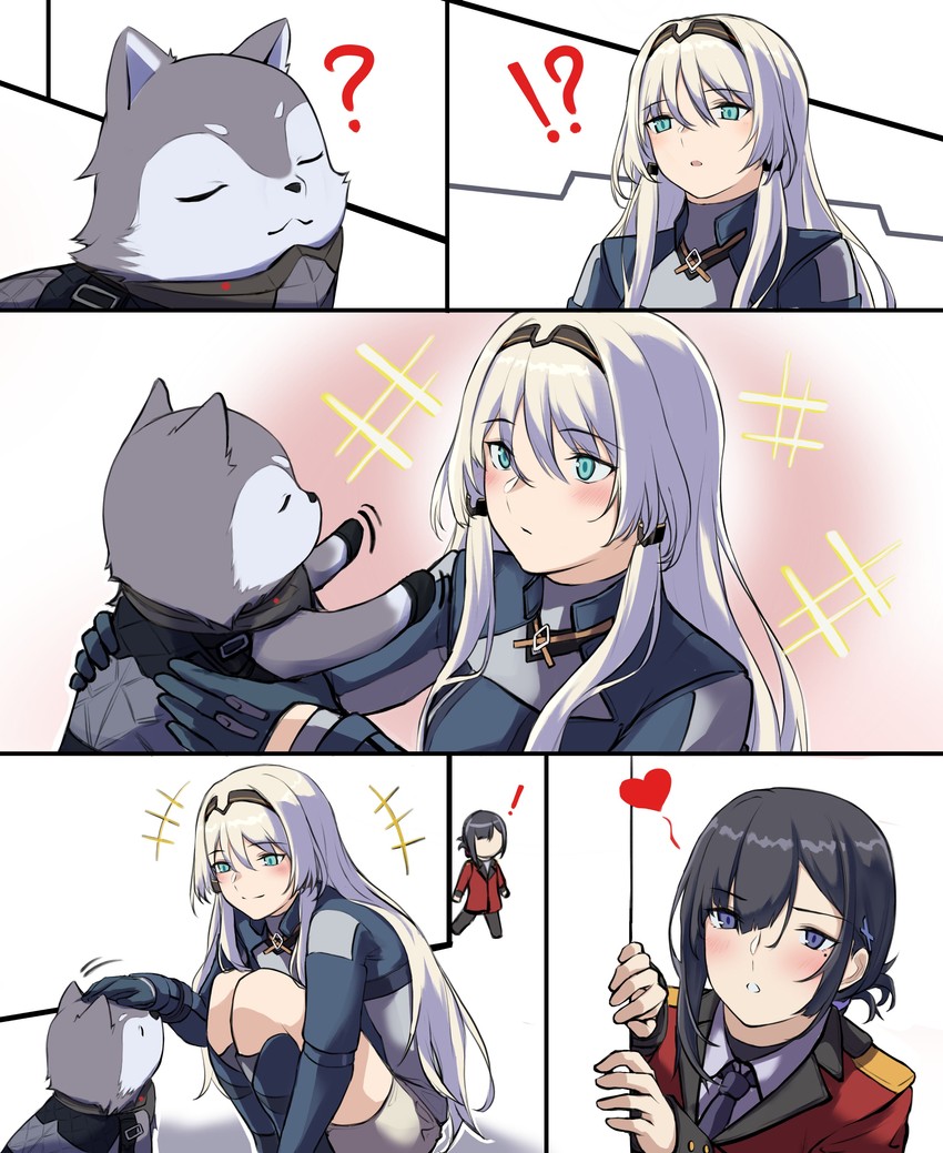 ak-12, an-94, and female commander (girls' frontline) drawn by 3_small_spiders