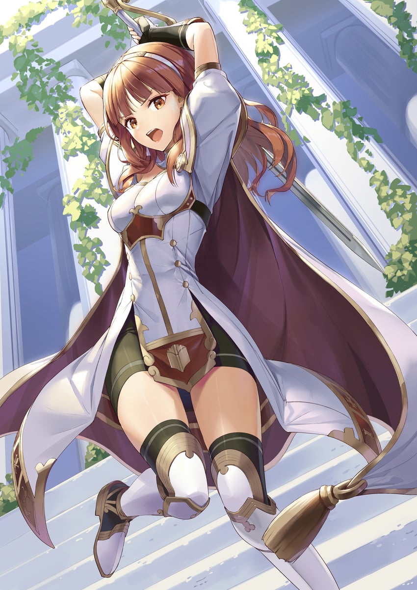 celica (fire emblem and 1 more) drawn by mytea_(soso)