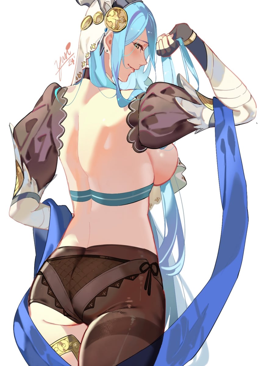 azura (fire emblem and 2 more) drawn by yusi_vishnu