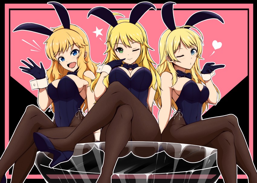 hoshii miki, ohtsuki yui, and hachimiya meguru (idolmaster and 3 more) drawn by ccg842000