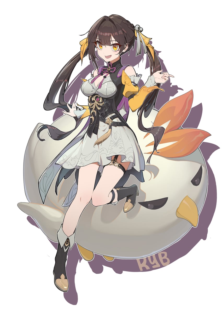 jingwei and sushang (honkai and 1 more) drawn by ryb