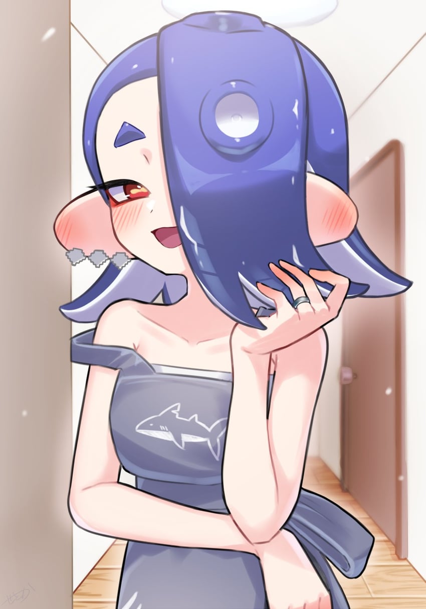 shiver (splatoon and 1 more) drawn by amakusa_setoka