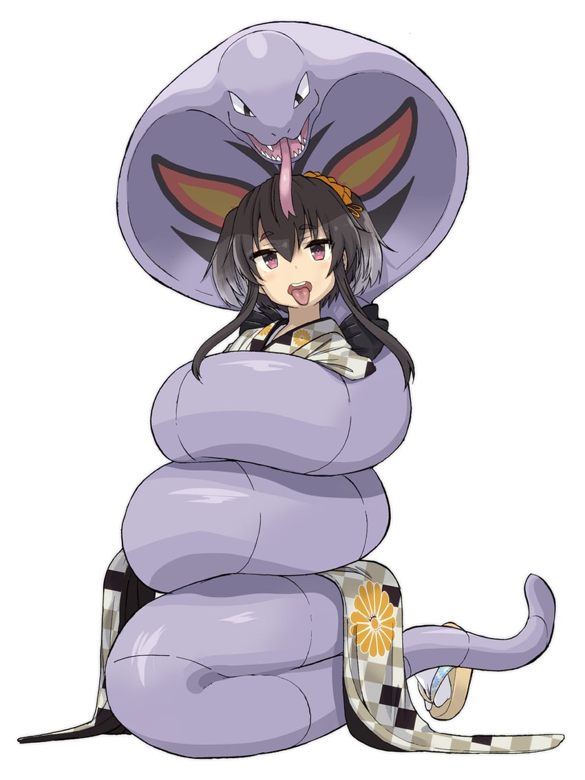 tokitsukaze and arbok (kantai collection and 1 more) drawn by tsuji_kazuho
