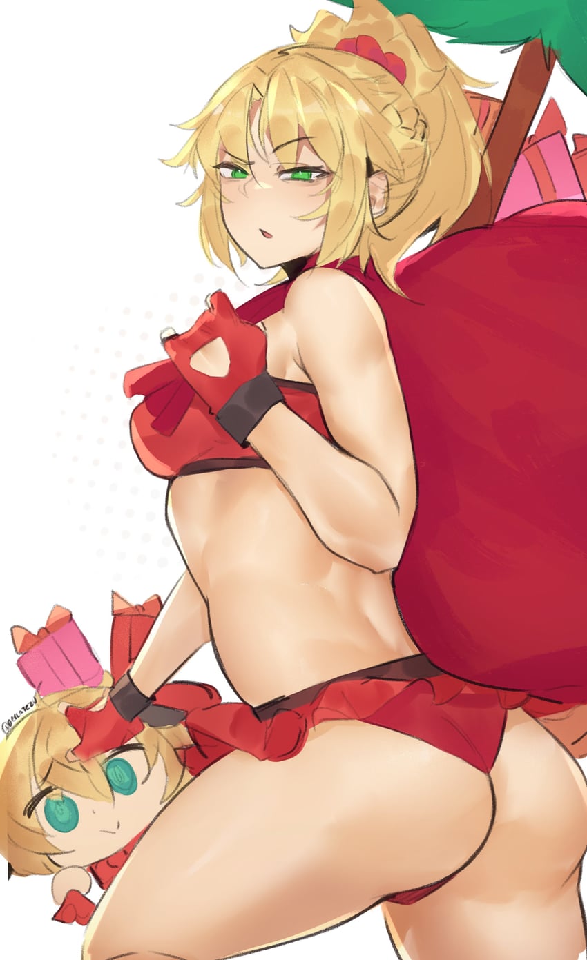 mordred (fate and 1 more) drawn by deccatezu