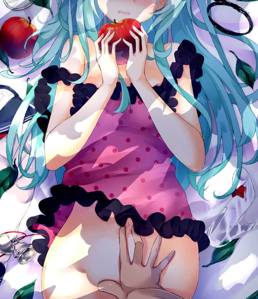 hatsune miku (vocaloid and 1 more) drawn by niruanu_(nitayam)