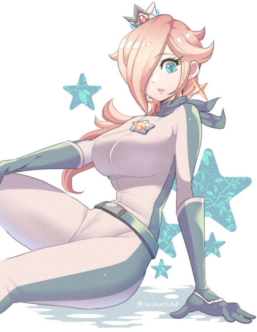 rosalina and biker rosalina (mario and 3 more) drawn by hoshikuzu_pan