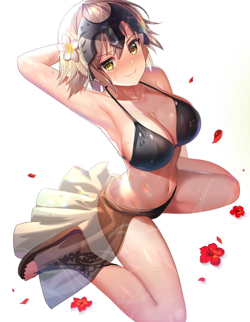 jeanne d'arc alter (fate and 1 more) drawn by nayuta_(una)