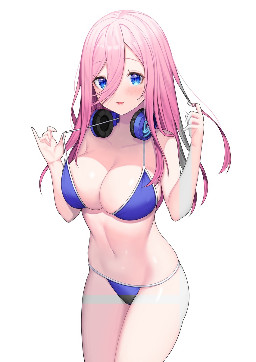 nakano miku (go-toubun no hanayome) drawn by yuri_(chocho_q)