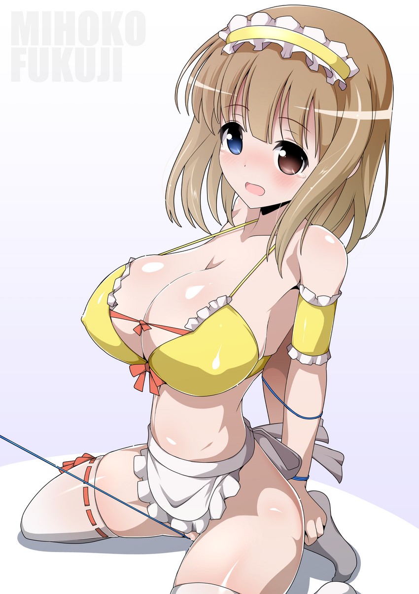 fukuji mihoko (saki) drawn by xiao_rui_rui