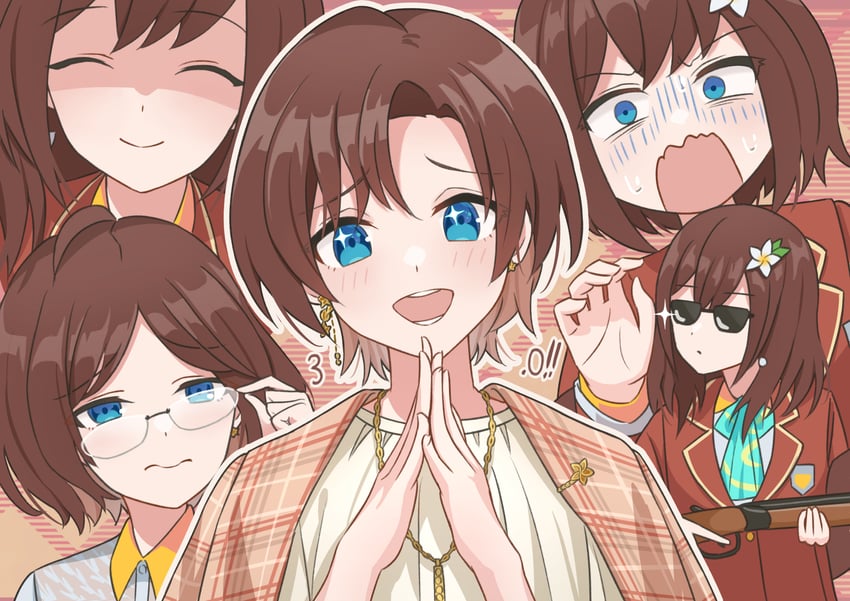 hana macchia (nijisanji and 1 more) drawn by dicotyle_dons