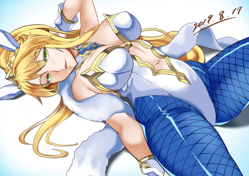artoria pendragon (fate and 1 more) drawn by shiki_(love-saber)