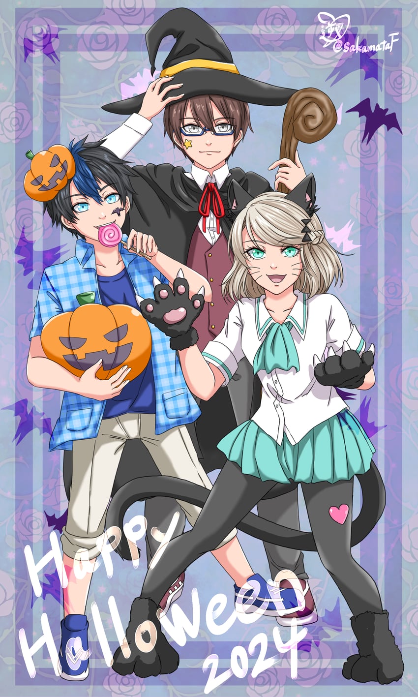 van arkride, elaine auclair, and rene kincaid (eiyuu densetsu and 1 more) drawn by sakamata_kiseki