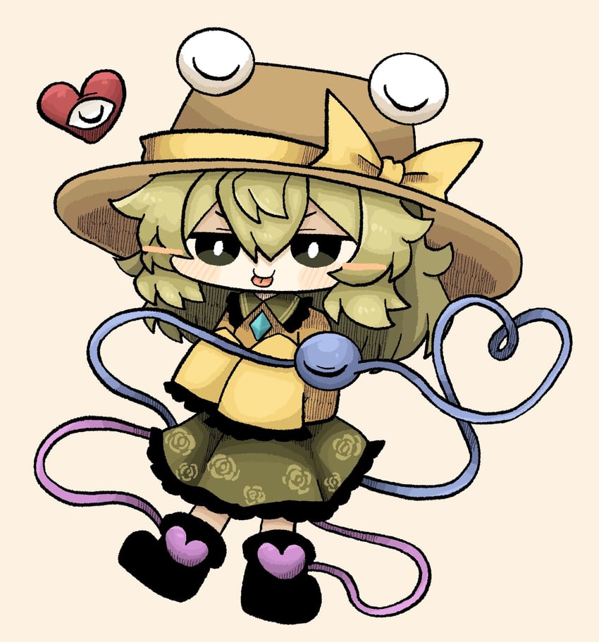 komeiji koishi and moriya suwako (touhou) drawn by zunusama