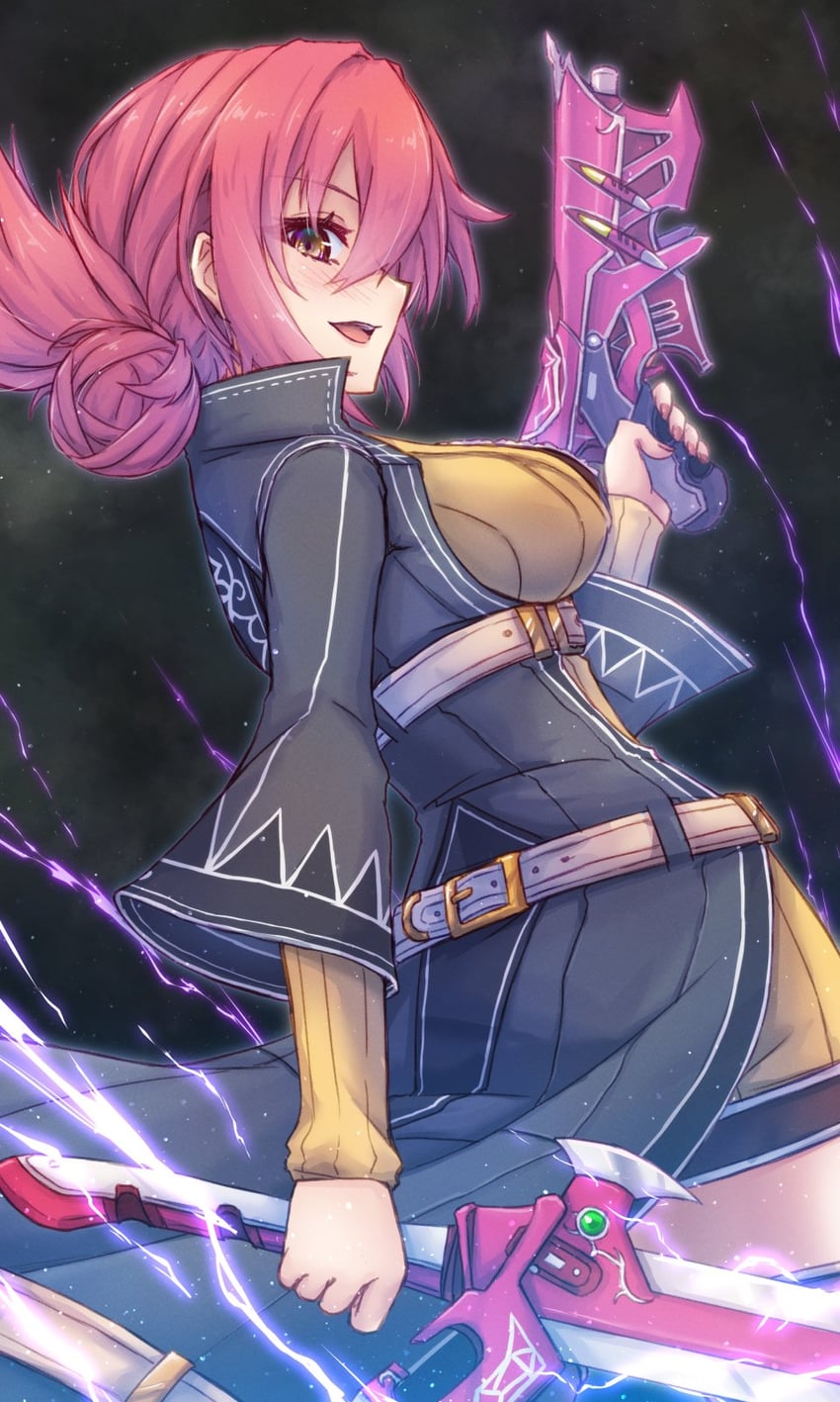 sara valestein (eiyuu densetsu and 2 more) drawn by waa!_okami
