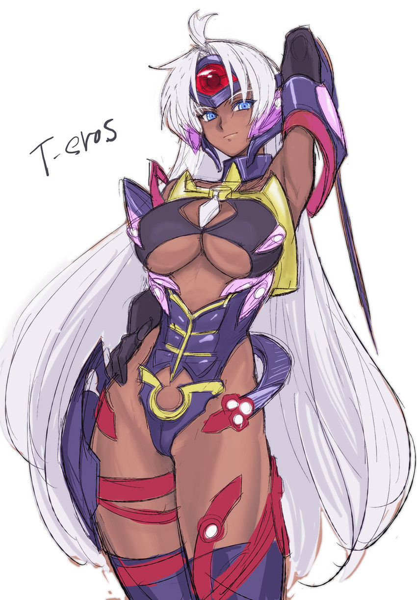 t-elos (xenosaga and 1 more) drawn by tetsu_(kimuchi)