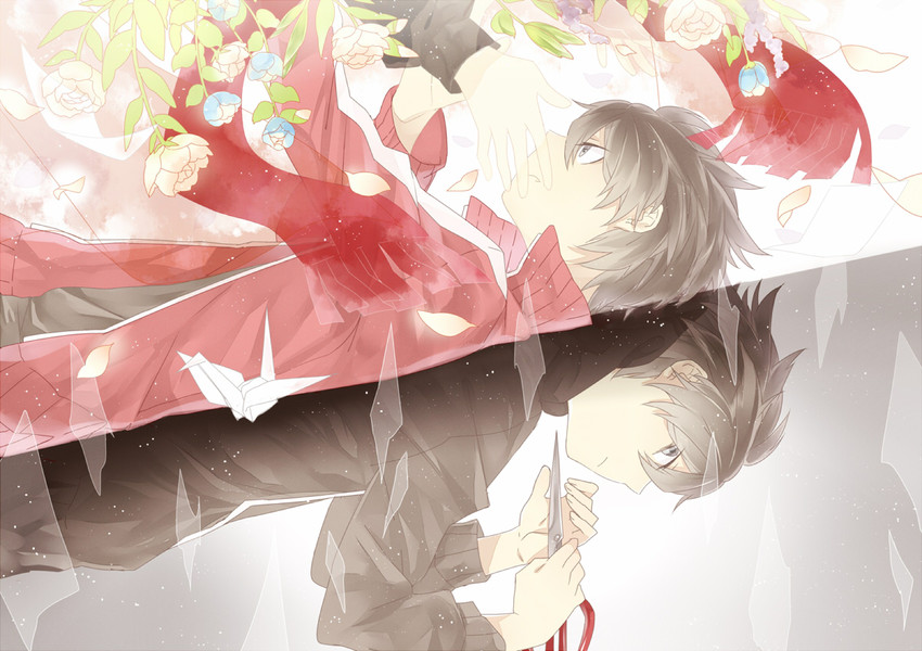 tateyama ayano and kisaragi shintarou (kagerou project) drawn by salt_(sawa0609)