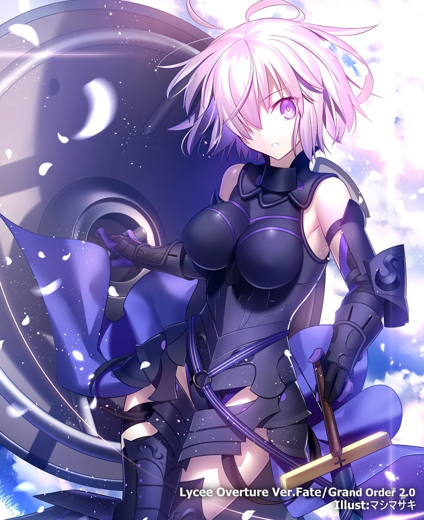 mash kyrielight (fate and 1 more) drawn by mashima_saki_(mashimasa)