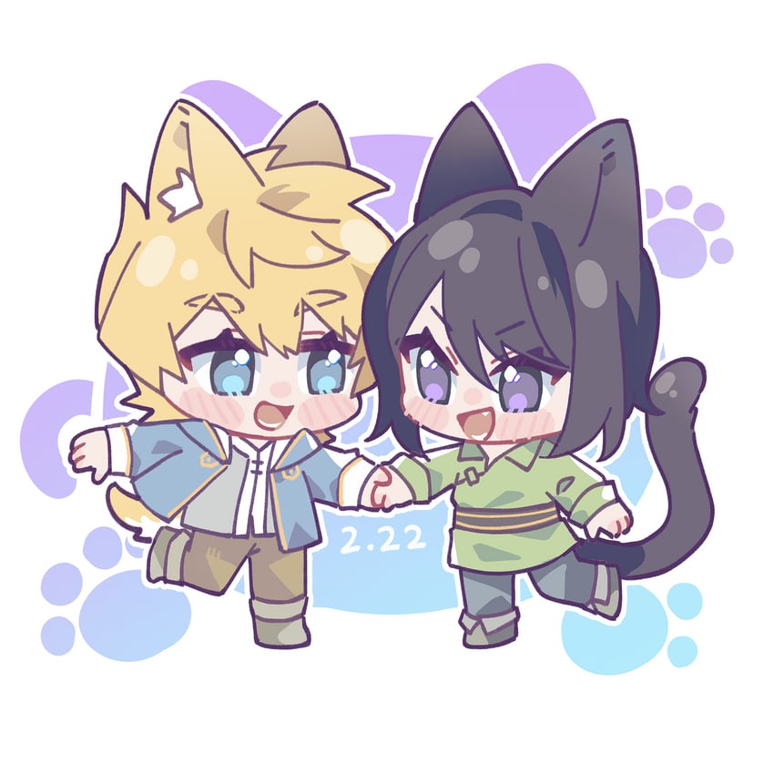 yuri lowell and flynn scifo (tales of and 1 more) drawn by riko_shinkai