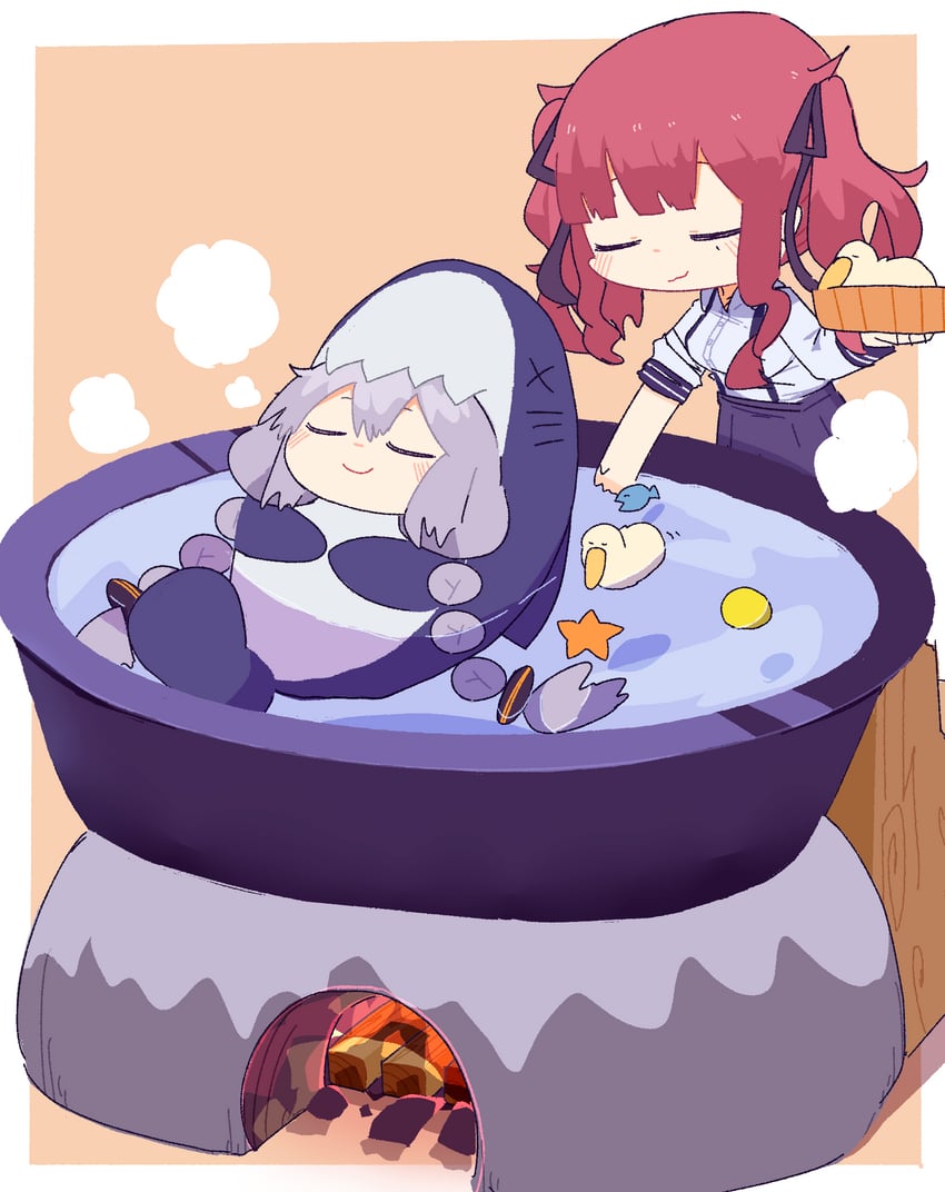kizuna akari and natsuki karin (vocaloid and 3 more) drawn by konohoshi