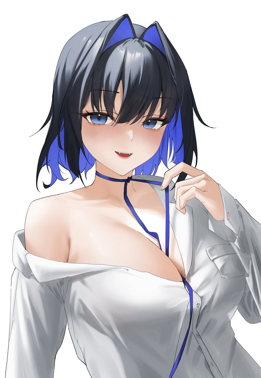 ouro kronii (hololive and 1 more) drawn by muimi