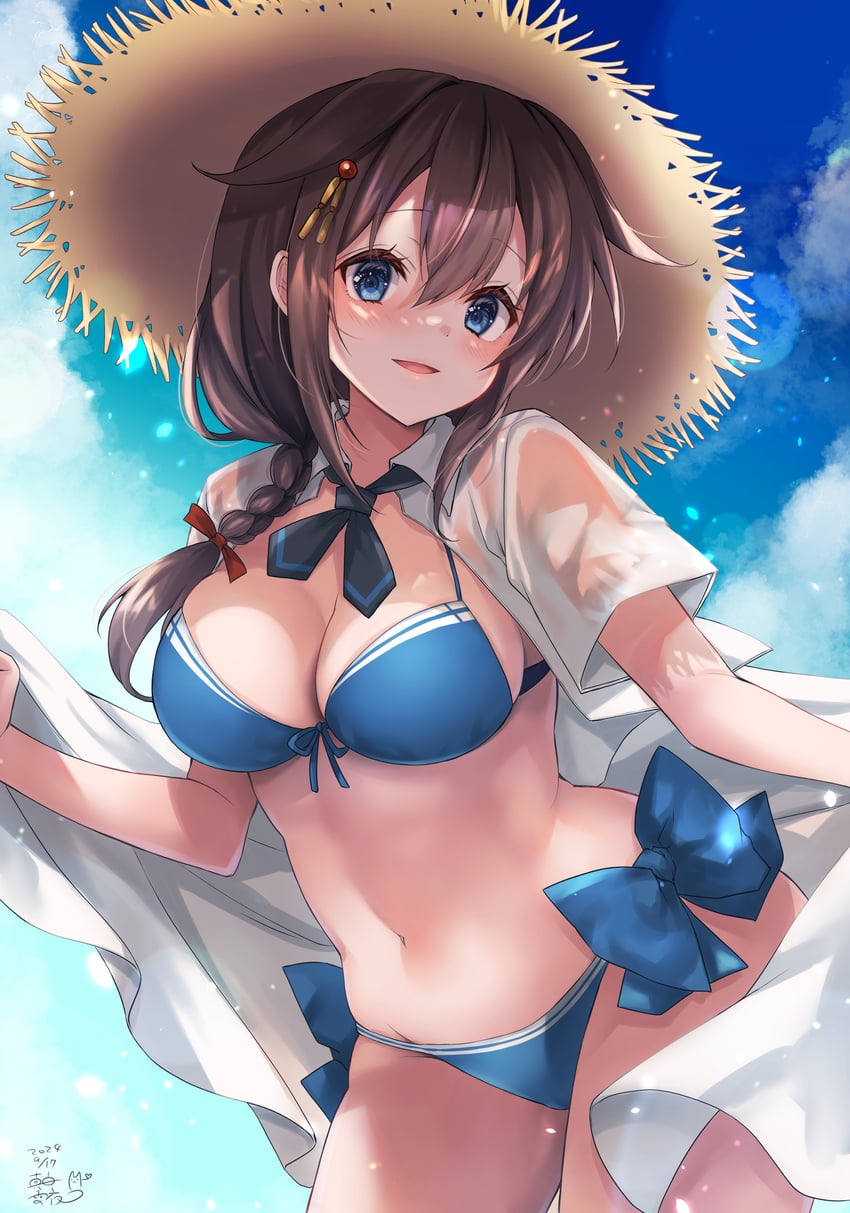 shigure and shigure kai san (kantai collection) drawn by mashiro_yukiya
