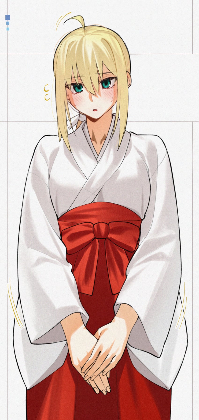 artoria pendragon and saber (fate and 2 more) drawn by kamisato_sora