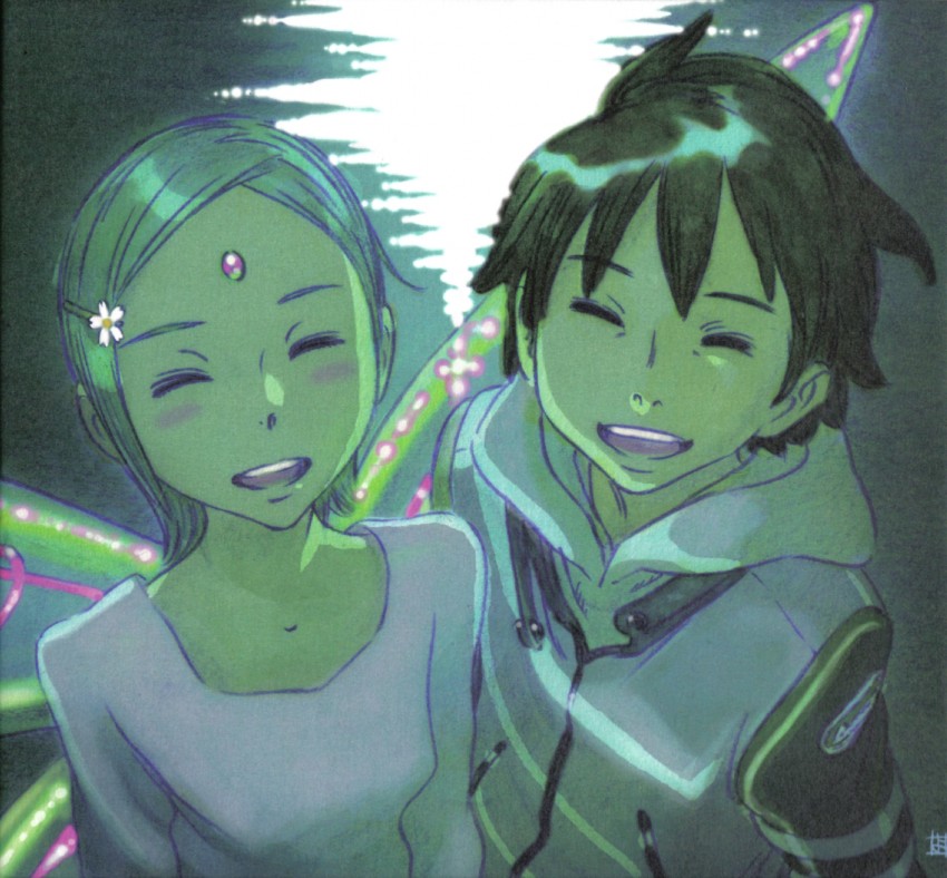 eureka and renton thurston (eureka seven) drawn by yoshida_ken'ichi