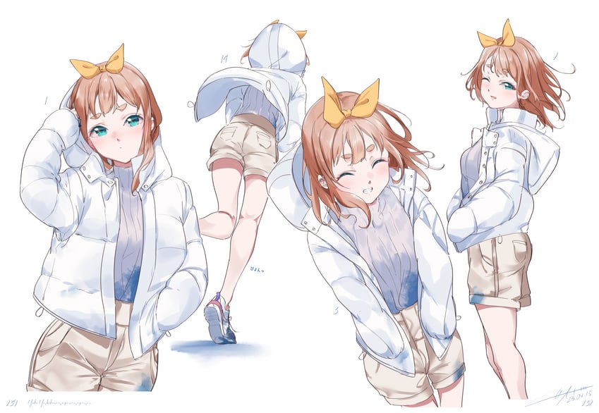 yoshikawa yuuko (hibike! euphonium and 1 more) drawn by kuzia_(atarayo)