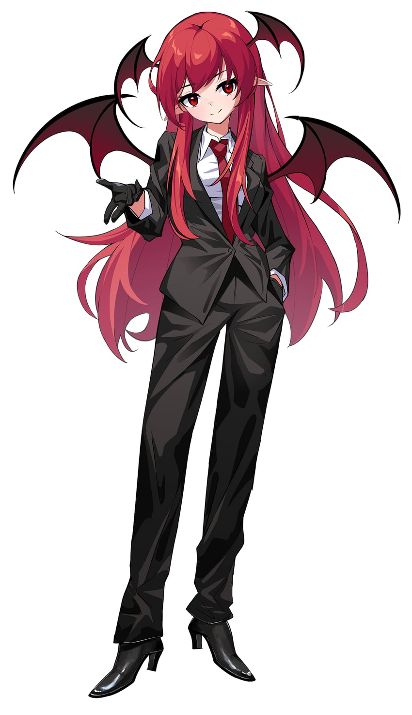 koakuma (touhou) drawn by makir